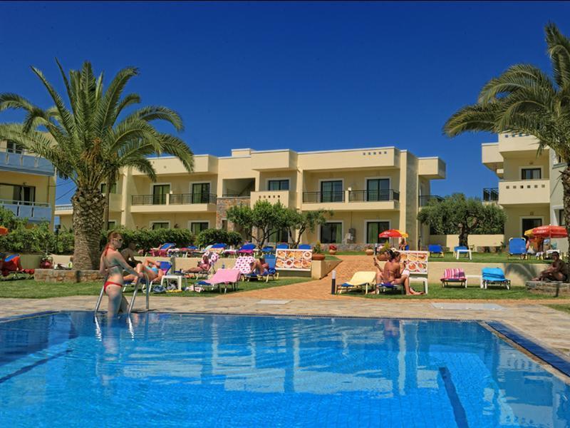 Kristalli Hotel Apartments Malia Eksteriør bilde