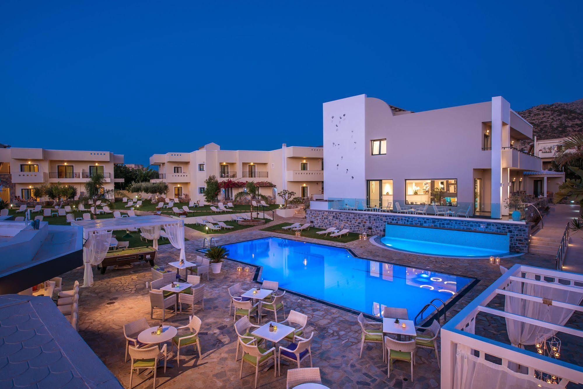 Kristalli Hotel Apartments Malia Eksteriør bilde